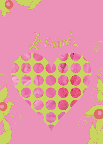 Je t'aime bonbon acidul&eacute;